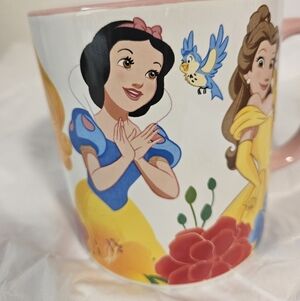 Disney Princess Mug with Ariel and Cinderella